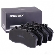 Тормозные колодки, комплект RIDEX 1437659145 402b0822 1FH DM - Изображение 2