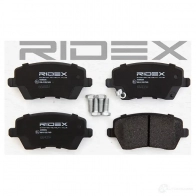 Тормозные колодки, комплект RIDEX 402b0234 1437657847 4 DKYJ - Изображение 3