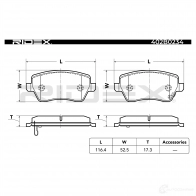 Тормозные колодки, комплект RIDEX 402b0234 1437657847 4 DKYJ - Изображение 5