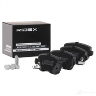 Тормозные колодки, комплект RIDEX 402b1368 FN F73V 1437657897 - Изображение 7