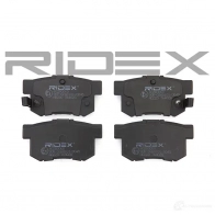 Тормозные колодки, комплект RIDEX 1437649685 LJLED W 402b0060 - Изображение 3