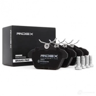 Тормозные колодки, комплект RIDEX 402b0165 1437651373 E6P FXO - Изображение 2