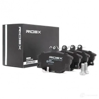 Тормозные колодки, комплект RIDEX 1437657888 FJ L7CV8 402b0117 - Изображение 2