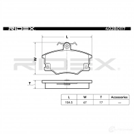 Тормозные колодки, комплект RIDEX 1437657888 FJ L7CV8 402b0117 - Изображение 4
