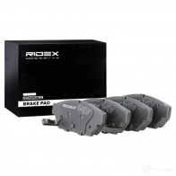 Тормозные колодки, комплект RIDEX UTD DOR 402b0937 1437659264 - Изображение 2
