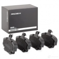 Тормозные колодки, комплект RIDEX 1437658045 402b1282 MB TOU1 - Изображение 2