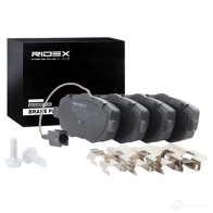 Тормозные колодки, комплект RIDEX 1437658501 402b0687 LQE DB - Изображение 2