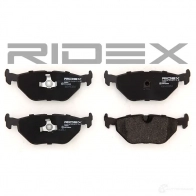 Тормозные колодки, комплект RIDEX 402b0013 1437659246 41Z Z6 - Изображение 3