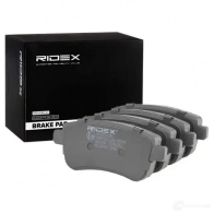 Тормозные колодки, комплект RIDEX 1437658048 402b0496 FXBA D - Изображение 2