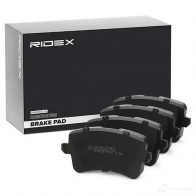 Тормозные колодки, комплект RIDEX 1437657641 402b1332 WBPUQ 3V - Изображение 2