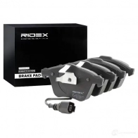 Тормозные колодки, комплект RIDEX 1437660505 Q99 GT 402b0529 - Изображение 2