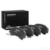 Тормозные колодки, комплект RIDEX 402b0923 1437660422 9LN5 PIW - Изображение 2
