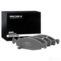 Тормозные колодки, комплект RIDEX 1437660264 YU55O D0 402b0385 - Изображение 2
