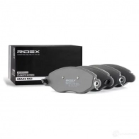 Тормозные колодки, комплект RIDEX 1437660164 402b0363 NQ DQE - Изображение 2