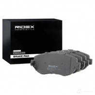 Тормозные колодки, комплект RIDEX Y JTCG8 402b0349 1437659680 - Изображение 2