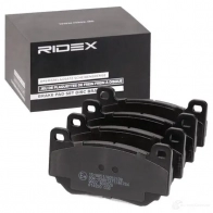 Тормозные колодки, комплект RIDEX 402b0805 BM4 P7HN 1437660009 - Изображение 2