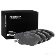 Тормозные колодки, комплект RIDEX 1437660636 402b0498 TL 5UQ - Изображение 2