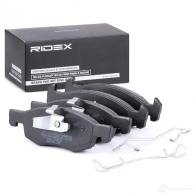 Тормозные колодки, комплект RIDEX 1437660207 ZT VHGK7 402b1152 - Изображение 2