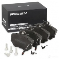 Тормозные колодки, комплект RIDEX 402b1309 ERH VOY 1437658305 - Изображение 2