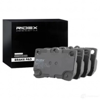 Тормозные колодки, комплект RIDEX 402b0493 1437658826 7N 53KYM - Изображение 2