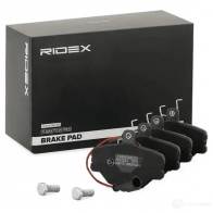 Тормозные колодки, комплект RIDEX 402b0762 1437658971 17IN Z - Изображение 2