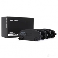 Тормозные колодки, комплект RIDEX 1437652328 402b0108 Q4A YF - Изображение 2