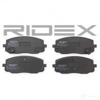 Тормозные колодки, комплект RIDEX 1437652328 402b0108 Q4A YF - Изображение 3