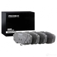 Тормозные колодки, комплект RIDEX 402b0801 1437651381 XO63BT E - Изображение 2