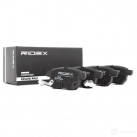 Тормозные колодки, комплект RIDEX 402b0689 1437650194 SZ12 XR4 - Изображение 2