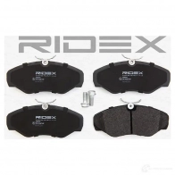 Тормозные колодки, комплект RIDEX 1437659774 KC7PZ T 402b0110 - Изображение 3