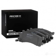 Тормозные колодки, комплект RIDEX 1437649150 Q6K5QS Y 402b1027 - Изображение 2