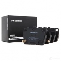 Тормозные колодки, комплект RIDEX 1437649147 DP DO2H 402b0223 - Изображение 2