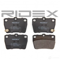 Тормозные колодки, комплект RIDEX 1437649147 DP DO2H 402b0223 - Изображение 3