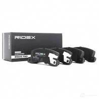 Тормозные колодки, комплект RIDEX 2 BQGJB 1437651362 402b0416 - Изображение 2