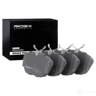 Тормозные колодки, комплект RIDEX RGVEJ F 402b0848 1437657909 - Изображение 2