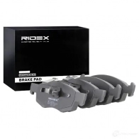 Тормозные колодки, комплект RIDEX 402b0391 3 X1YO4 1437660246 - Изображение 2