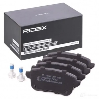 Тормозные колодки, комплект RIDEX 402b1141 0ZIJS 6 1437649727 - Изображение 2