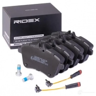 Тормозные колодки, комплект RIDEX 1437660504 G5 G51A 402b1427 - Изображение 2