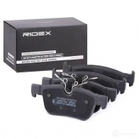 Тормозные колодки, комплект RIDEX EW C50 1437649311 402b1364 - Изображение 2