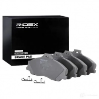 Тормозные колодки, комплект RIDEX 1437658192 J OE4ADT 402b0616 - Изображение 2
