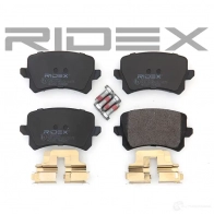 Тормозные колодки, комплект RIDEX AUG ZF 402b0642 1437658146 - Изображение 3
