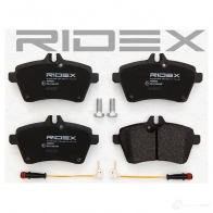 Тормозные колодки, комплект RIDEX A4PJ H 402b1055 1437660281 - Изображение 2
