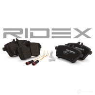 Тормозные колодки, комплект RIDEX A4PJ H 402b1055 1437660281 - Изображение 3