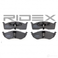 Тормозные колодки, комплект RIDEX 1437660242 U 0NABU 402b0147 - Изображение 3