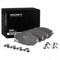 Тормозные колодки, комплект RIDEX 1437660514 402b0861 KC GRM - Изображение 2