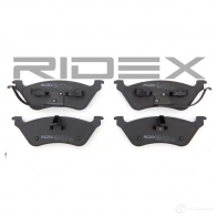 Тормозные колодки, комплект RIDEX 402b0166 FNCA 140 1437660206 - Изображение 4