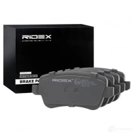 Тормозные колодки, комплект RIDEX 1437649732 402b0395 333U5 UL - Изображение 2