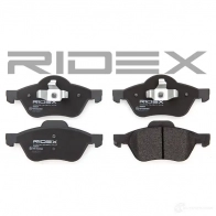 Тормозные колодки, комплект RIDEX 1437660412 0SPT O 402b0471 - Изображение 3