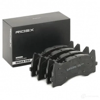 Тормозные колодки, комплект RIDEX 402b1407 1437648939 4I V3S - Изображение 2
