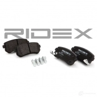Тормозные колодки, комплект RIDEX 402b0041 V U66B2Z 1437648623 - Изображение 4
